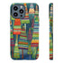 Knitted Christmas Trees - Impact Resistant Phone Case iPhone 13 Pro Max Matte